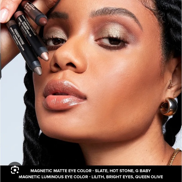 Nudestix Magnetic Luminous Eyeshadow Stick in Bright Eyes NWT - Picture 4 of 15